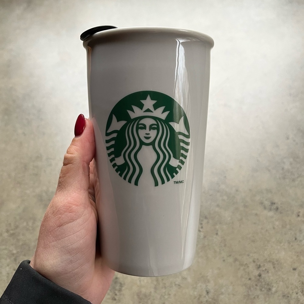 Starbucks Classic Ceramic Travel Mug 2011